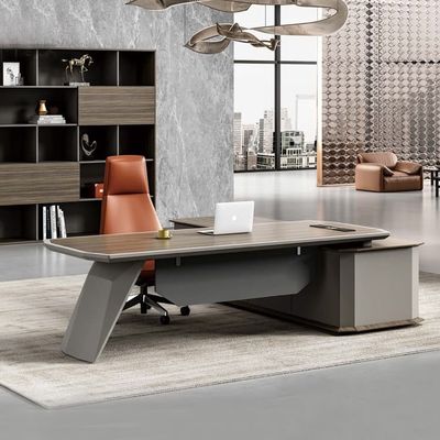 2M Contemporary Executive Desk MFC Office Table Boss Executive Desk