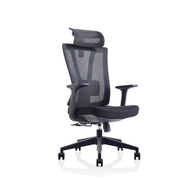 Современный дизайн Office Chair mesh с 3D металлической рукояткой и высококачественными нейлоновыми колесами