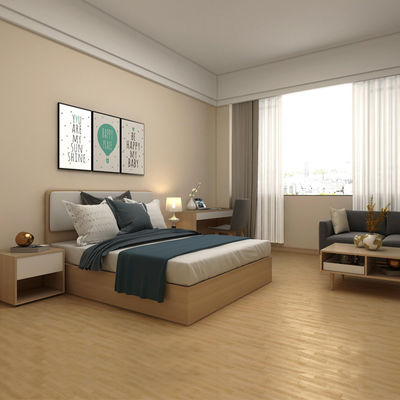 Гостиничный спальный гарнитур Beston BS-HT19 с прикроватной тумбочкой, изготовленный на заказ из дерева