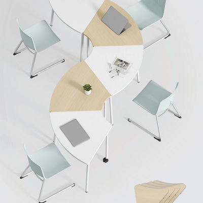 Современный складной стол для обучения, длинный, передвижной, для конференций