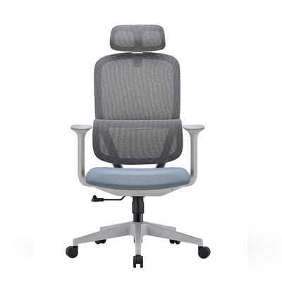 Высокий спинный Modern Mesh Office Chair Эргономический компьютерный стул Лежачий исполнительный стул с подголовком для рабочей станции